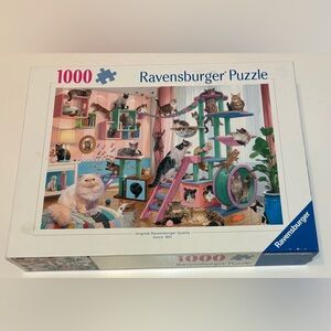 RAVENSBURGER Cat Tree Heaven
Jigsaw Puzzle 1000 Pieces by Steve
Reed, Complete
